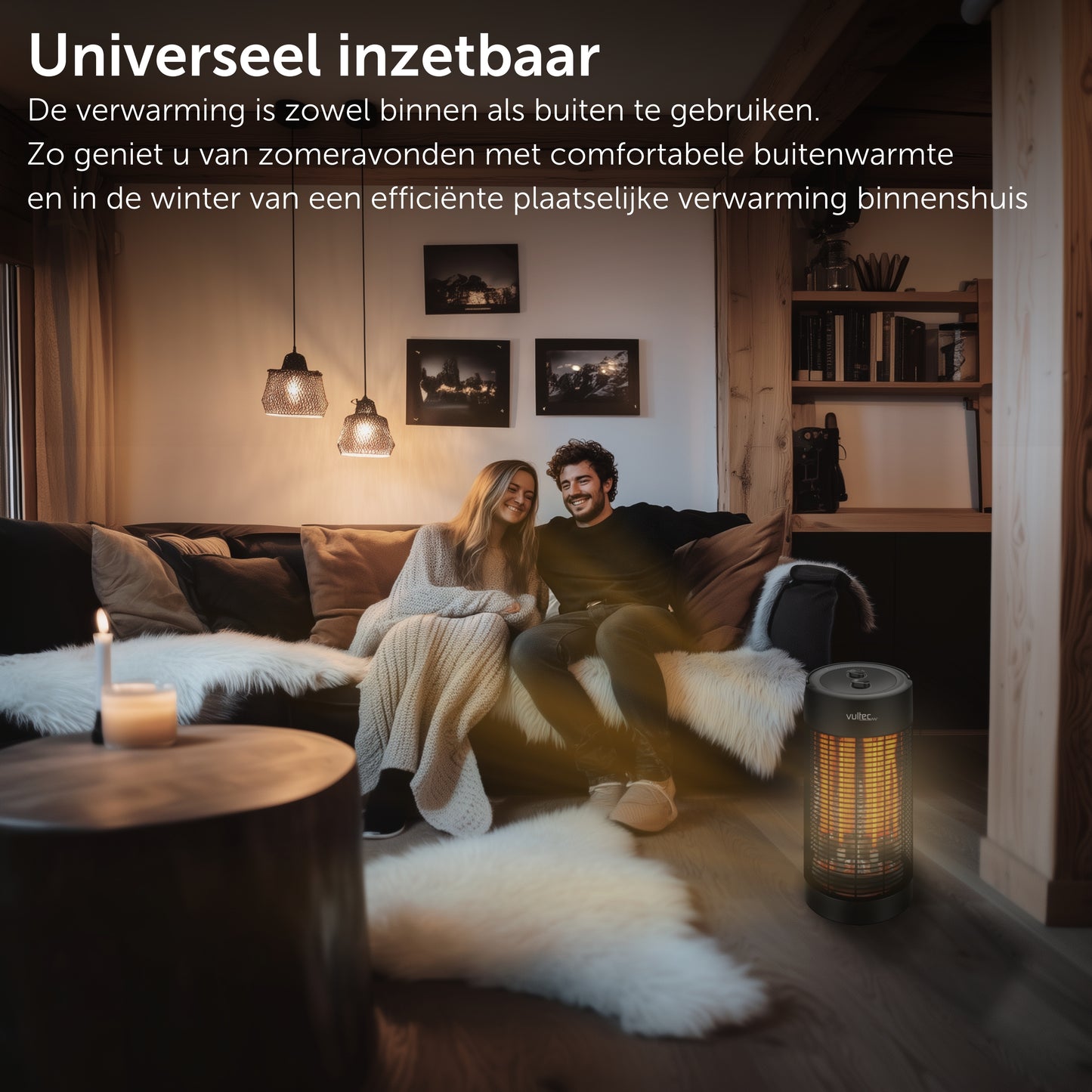 Elektrische Heater - Terrasverwarmer - 1200W