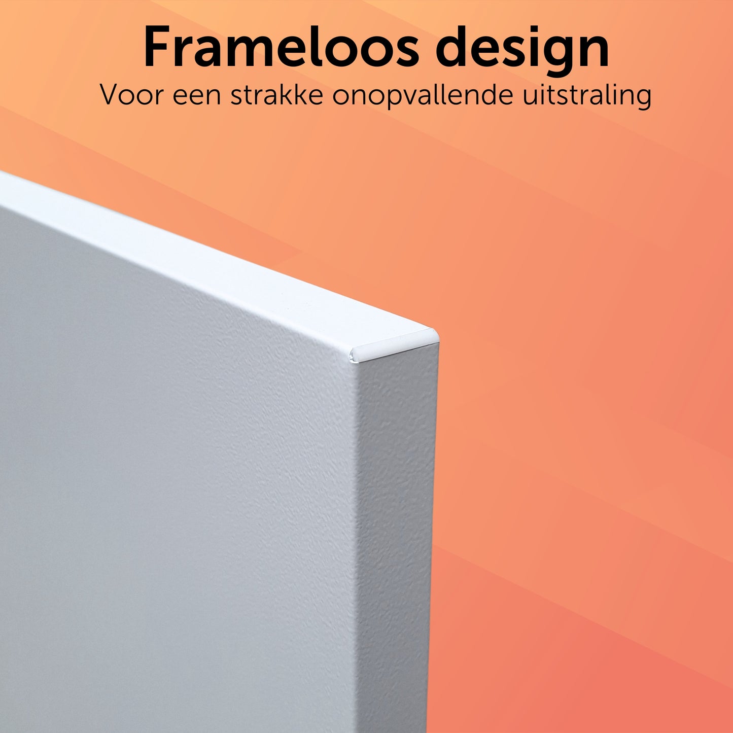 Infrarood Verwarmingspaneel F700 met IQP Wifi Thermostaat - 700 Watt - Elektrische verwarming - Vrijstaand - Wit