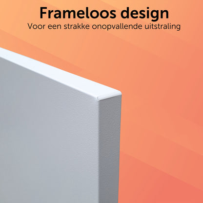 Infrarood Verwarmingspaneel F900 met IQP Wifi Thermostaat - 900 Watt - Elektrische verwarming - Vrijstaand - Wit