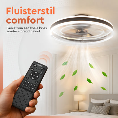 HALOT plafondventilator - Zwart