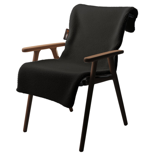 Seathug draadloos warmtedeken - Elektrisch deken voor stoel - Oplaadbaar - Zwart