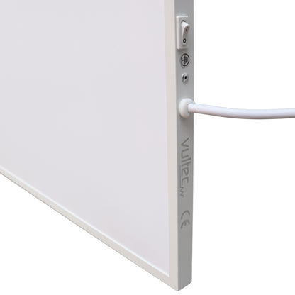 Infrarood Paneel 1200 Watt met Wifi Thermostaat - Elektrische verwarming - Vrijstaand - Wit