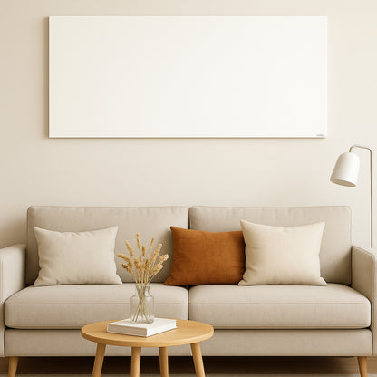 Infrarood Verwarmingspaneel F1100 met IQP Wifi Thermostaat - 1100 Watt - Elektrische verwarming - Vrijstaand - Wit