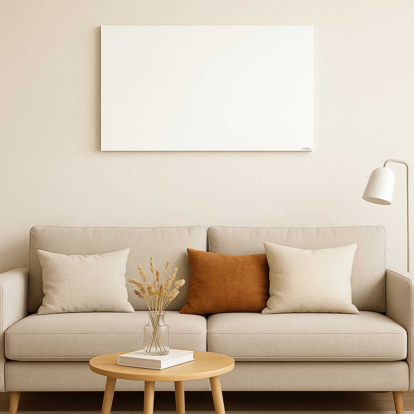 Infrarood Verwarmingspaneel F700 - 700Watt - Elektrische verwarming - Vrijstaand - Wit