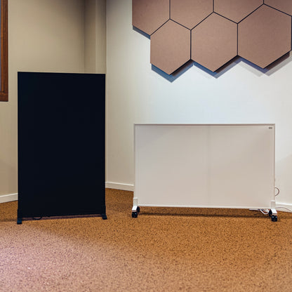Infraroodpaneel P1000TB – 1000W met Wifi - Vrijstaand - Zwart